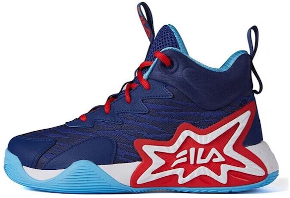 (Youth) FILA Sport Basketball Shoes 'Blue Red' K15B242201FMT Buy (Youth) FILA Sport Basketball Shoes 'Blue Red' K15B242201FMT
