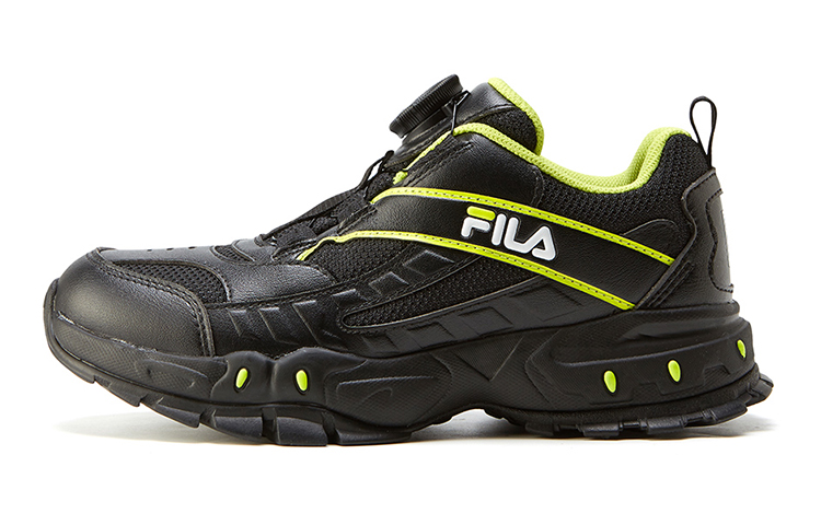 (Youth) FILA Sportswear Basketball Sneakers 'Black Green' K15B042501FBG
