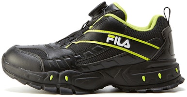 (Youth) FILA Sportswear Basketball Sneakers 'Black Green' K15B042501FBG (Youth) FILA Sportswear Basketball Sneakers 'Black Green' K15B042501FBG