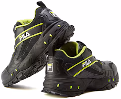 Shop (Youth) FILA Sportswear Basketball Sneakers 'Black Green' K15B042501FBG