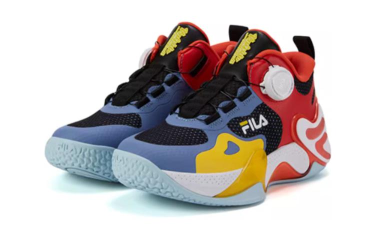 Lookbook (JR) Fila Kasut Sukan Bola Keranjang 'Biru Merah Putih' K15B312203FCA