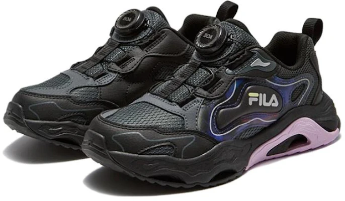 (JR) Scarpe da Running FILA Sportswear ''Nero Lilla'' K15B342504FBO Order (JR) Scarpe da Running FILA Sportswear ''Nero Lilla'' K15B342504FBO