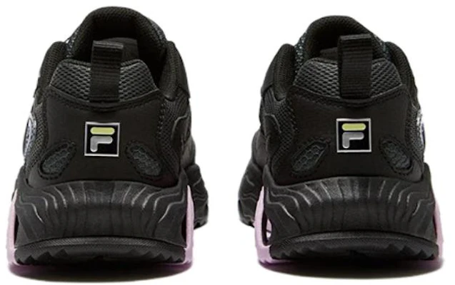 (JR) Scarpe da Running FILA Sportswear ''Nero Lilla'' K15B342504FBO Shop (JR) Scarpe da Running FILA Sportswear ''Nero Lilla'' K15B342504FBO