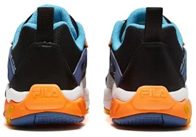 Shop (Youth) FILA Sportswear Sneakers 'Black Blue Orange' K15B331103FBI