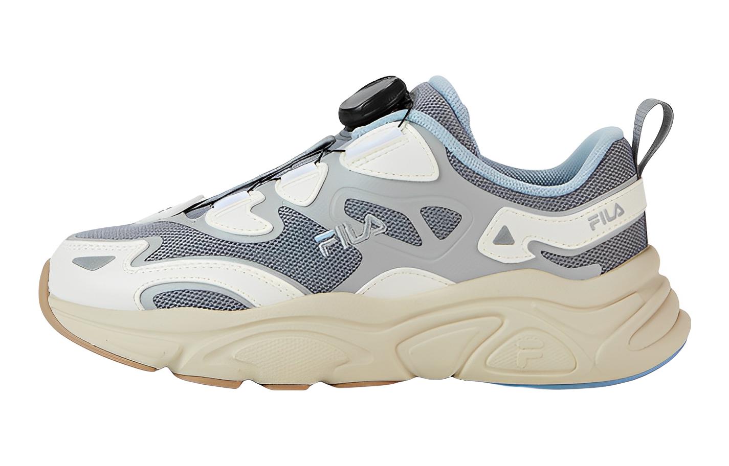 (Youth) FILA Sportswear Sneakers 'Grey White' K15B211120PGW