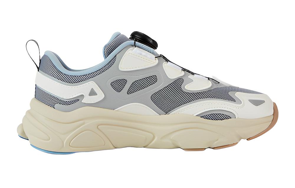 Order 大童 FILA斐樂 防滑耐磨 兒童休閒鞋 灰白