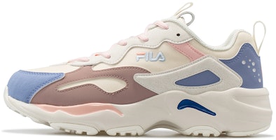 (Women) FILA Tracer VNTG Running Shoes White/Blue/Pink T12W041111FSL (Women) FILA Tracer VNTG Running Shoes White/Blue/Pink T12W041111FSL