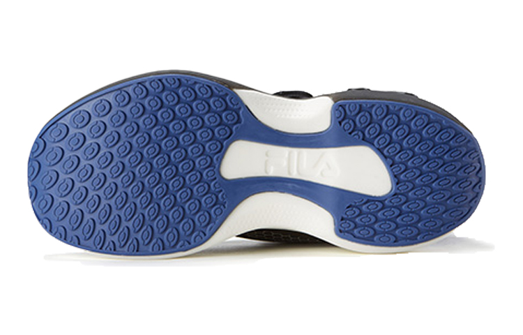 Purchase (JR) FILA Venom 94 Baskets Running Bleu/Noir K15B042401FBB