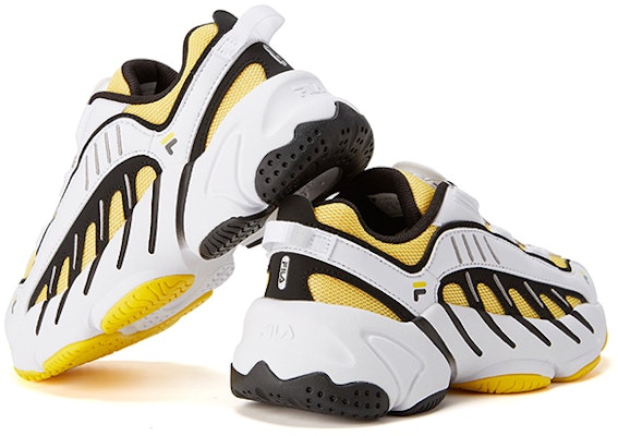 (JR) FILA ヴィンテージローカットスニーカー (白/黄/黒) K15B041112FYW Shop (JR) FILA ヴィンテージローカットスニーカー (白/黄/黒) K15B041112FYW