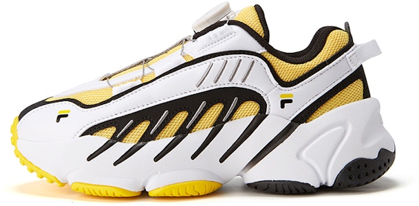 大童 Fila 斐樂 復古低幫運動鞋 黃白 Buy 大童 Fila 斐樂 復古低幫運動鞋 黃白