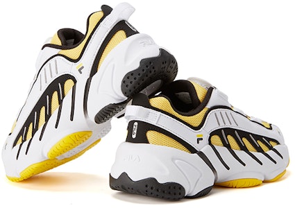 大童 Fila 斐樂 復古低幫運動鞋 黃白 Lookbook 大童 Fila 斐樂 復古低幫運動鞋 黃白