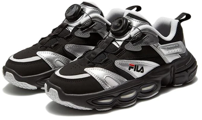 (JR) Baskets Vintage Sport FILA ''Noir Argent'' K15B341119FBS Lookbook (JR) Baskets Vintage Sport FILA ''Noir Argent'' K15B341119FBS