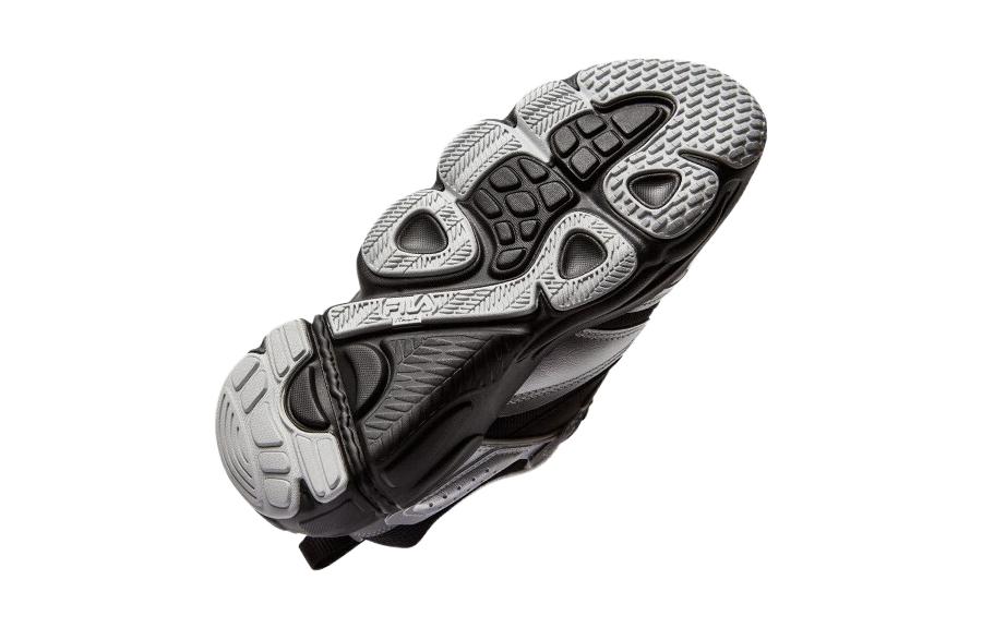 (Youth) FILA Vintage Sport Sneakers 'Black SIlver' 圖 5