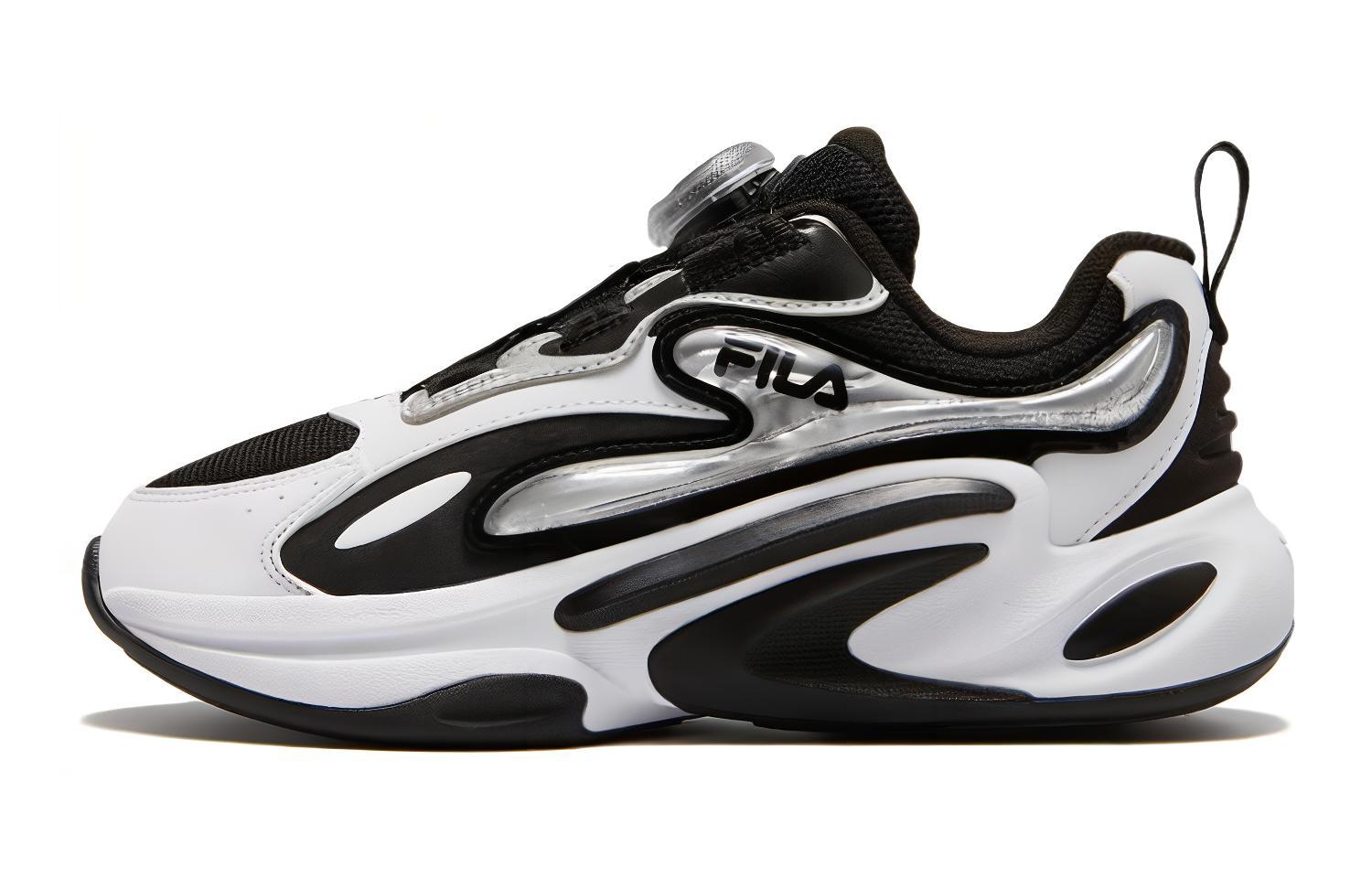 (Youth) FILA WHALE II Sneakers 'Black White'