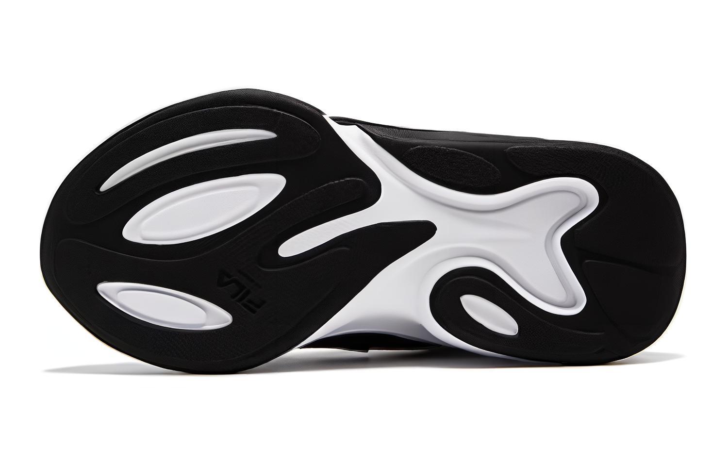 (Youth) FILA WHALE II Sneakers 'Black White' 圖 5