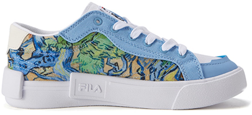 (Youth) FILA x Van Gogh Skate Shoes 'Blue White' K15B224305FBW Order (Youth) FILA x Van Gogh Skate Shoes 'Blue White' K15B224305FBW