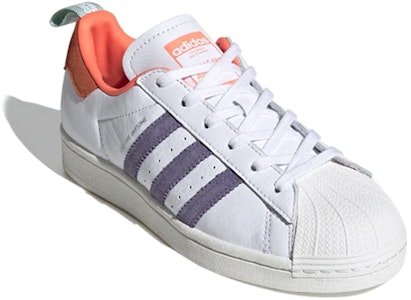 大童 adidas originals Superstar 50 J 潮流百搭 復古 低筒 板鞋 白紫粉 Order 大童 adidas originals Superstar 50 J 潮流百搭 復古 低筒 板鞋 白紫粉