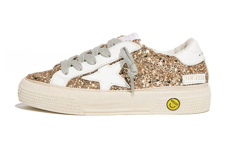 (Youth) Golden Goose Super-Star 'Glitter Gold'