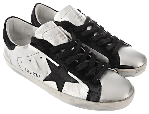 (JR) 金鹅Super-Star '银色做旧' GYF00101.F000312.60246 Lookbook (JR) 金鹅Super-Star '银色做旧' GYF00101.F000312.60246