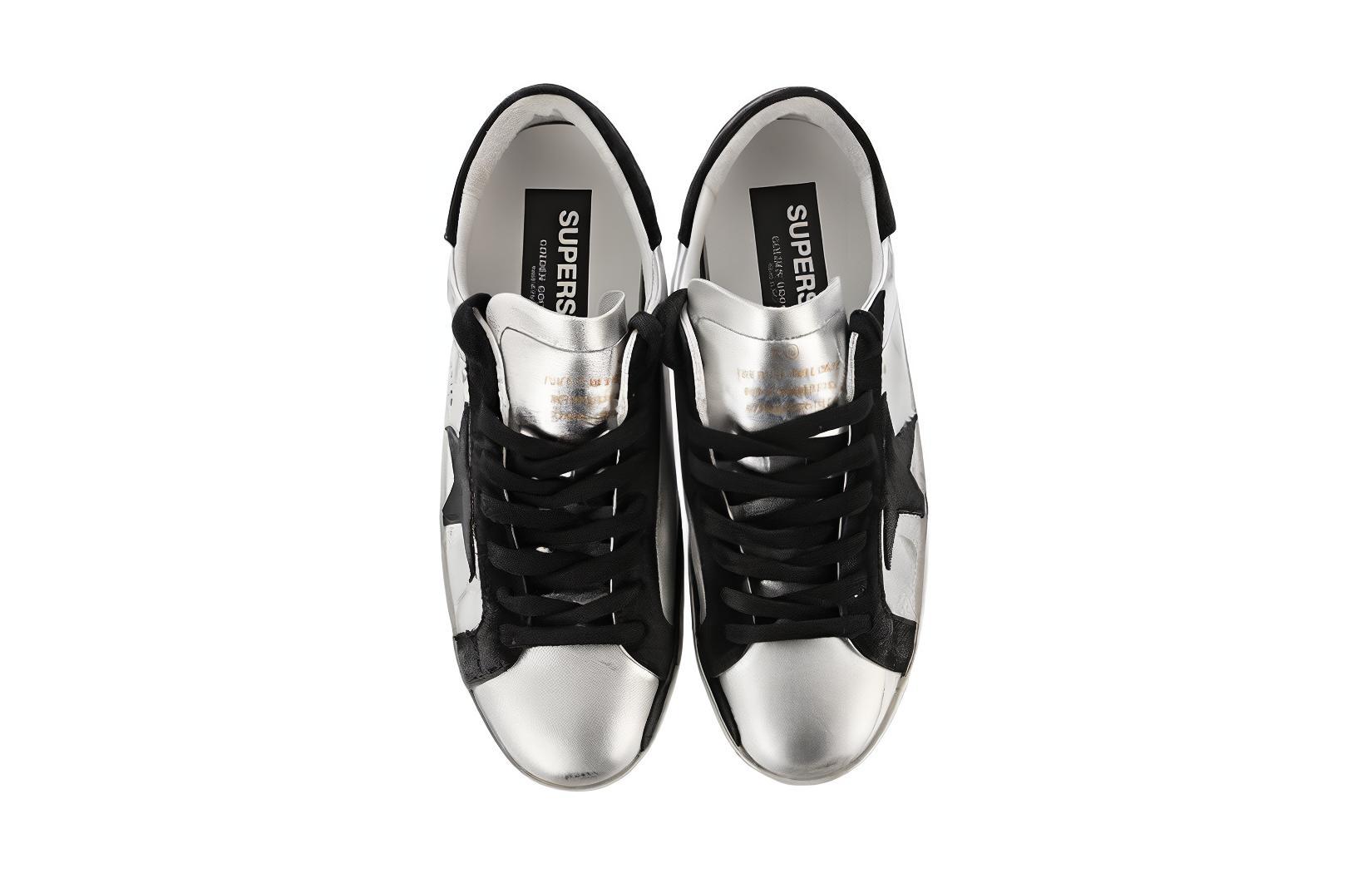Shop (JR) 金鹅Super-Star '银色做旧' GYF00101.F000312.60246