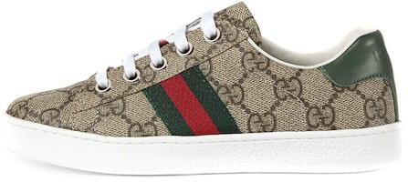 (Youth) Gucci Ace GG Supreme 'Beige Green' 433149-9C210-9798 (Youth) Gucci Ace GG Supreme 'Beige Green' 433149-9C210-9798