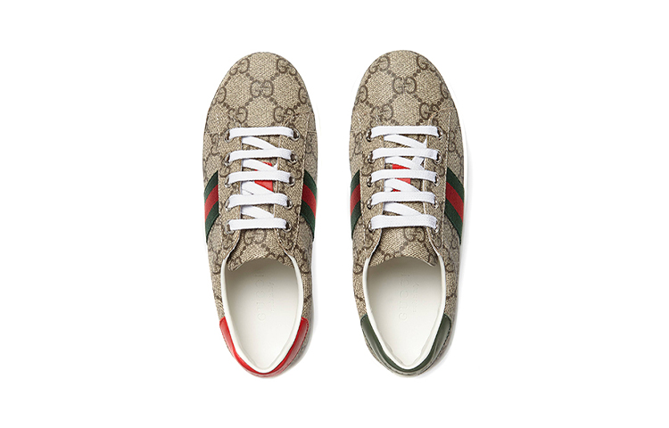 Lookbook (Youth) Gucci Ace GG Supreme 'Beige Green' 433149-9C210-9798