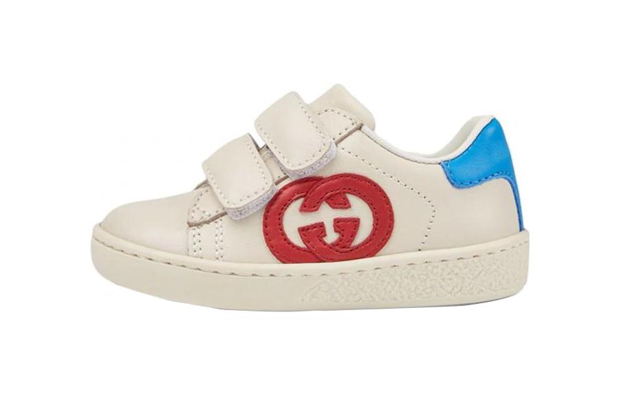 Buy (JR) Gucci Ace Kulit 'Interlocking G - Putih Mistik Hibiscus' 647072-BOQB0-9090