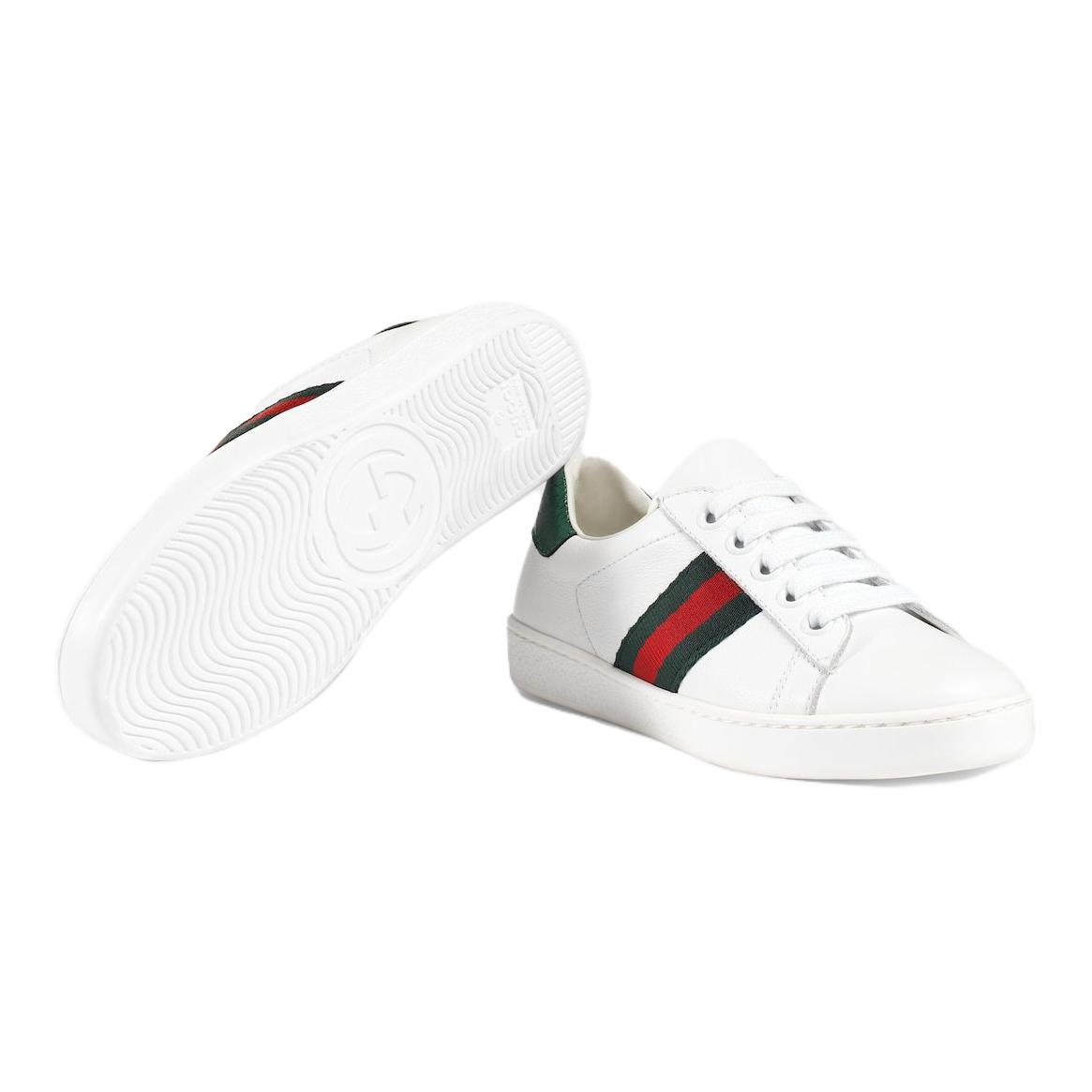 Details for (JR) Gucci Ace Leather 'Putih Hijau Merah' 433148-CPWE0-9075