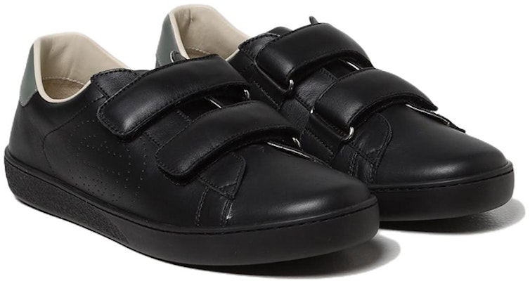 (JR) Gucci Ace Sepatu Kulit Hitam 630619-BLN70-1065 Lookbook (JR) Gucci Ace Sepatu Kulit Hitam 630619-BLN70-1065