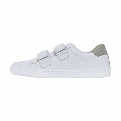 (Youth) Gucci Ace Leather Sneakers 'White'