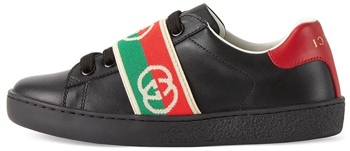 (JR) Gucci Ace Sneaker 'Black' dengan Jalur G Berpaut 662212-D8050-1065 Buy (JR) Gucci Ace Sneaker 'Black' dengan Jalur G Berpaut 662212-D8050-1065