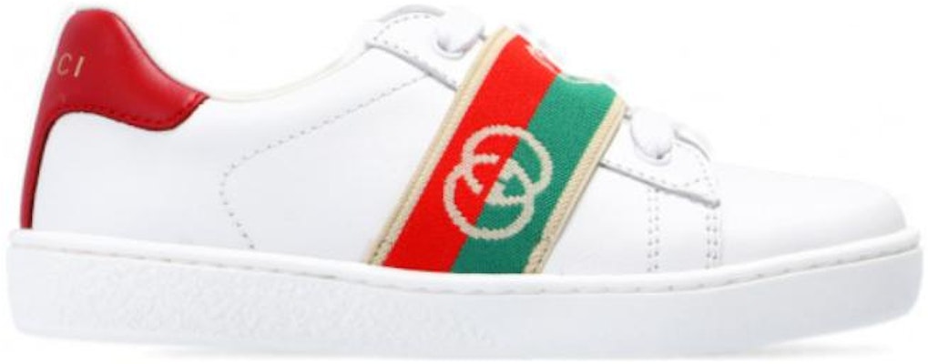(Youth) Gucci Ace Sneaker With Interlocking G Web 'White' 662211-D8050-9081 Lookbook (Youth) Gucci Ace Sneaker With Interlocking G Web 'White' 662211-D8050-9081