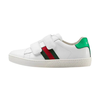 (Youth) Gucci Ace White 'Magic Tape'