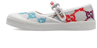 (Youth) Gucci Ballet Flat 'Elegant White' 681374-UFTB0-8468 (Youth) Gucci Ballet Flat 'Elegant White' 681374-UFTB0-8468