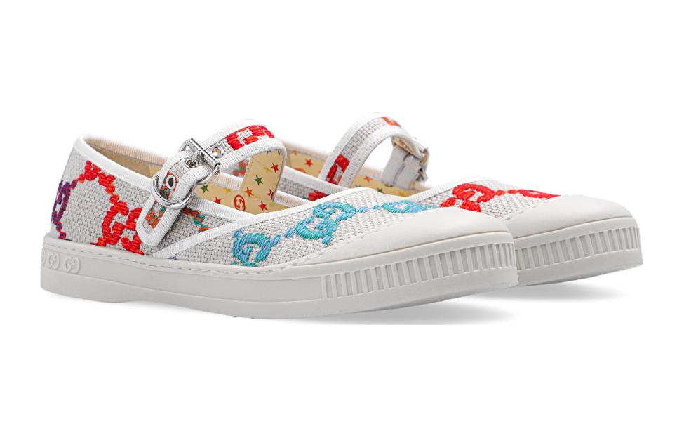 Lookbook (Youth) Gucci Ballet Flat 'Elegant White' 681374-UFTB0-8468