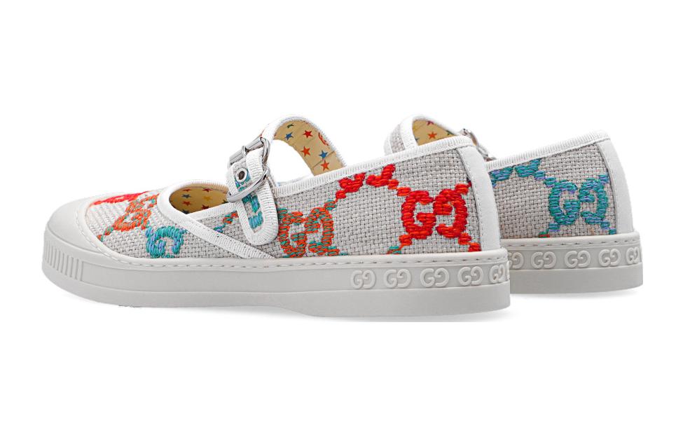 Shop (Youth) Gucci Ballet Flat 'Elegant White' 681374-UFTB0-8468
