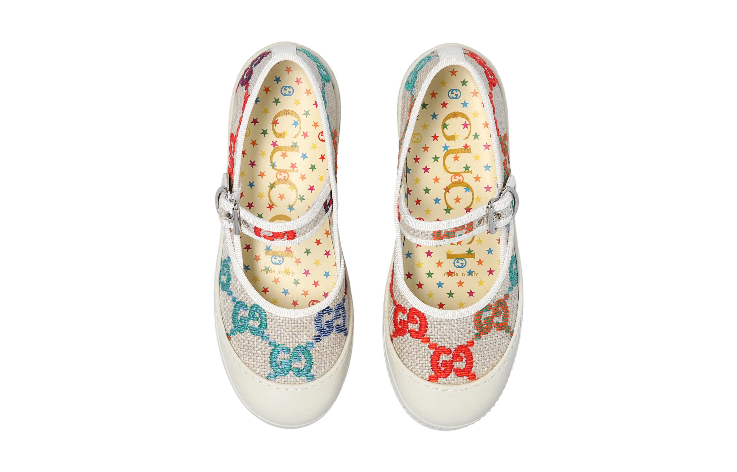 Purchase (Youth) Gucci Ballet Flat 'Elegant White' 681374-UFTB0-8468