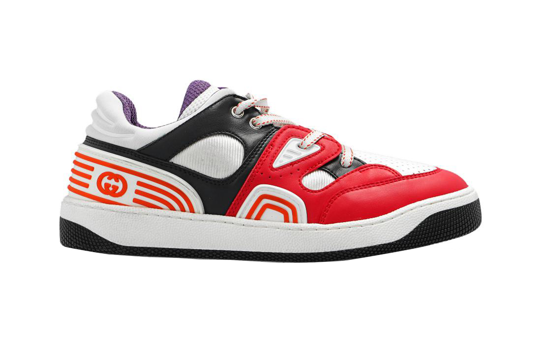 Order (JR) Gucci Basket 'Merah Hitam Demetra' 702920-2SH90-6662