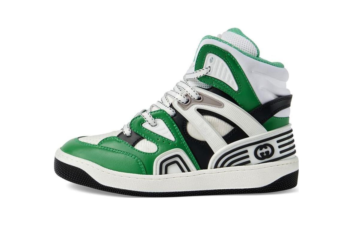 (Youth) Gucci Basket High 'Green Demetra' 715008-2SH90-3760