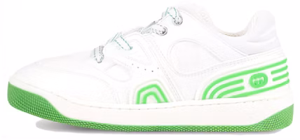(Youth) Gucci Basket Low 'White Demetra Green' 726385-2SHG0-9089 (Youth) Gucci Basket Low 'White Demetra Green' 726385-2SHG0-9089