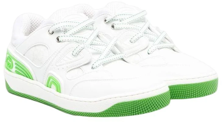 (Youth) Gucci Basket Low 'White Demetra Green' 726385-2SHG0-9089 Lookbook (Youth) Gucci Basket Low 'White Demetra Green' 726385-2SHG0-9089