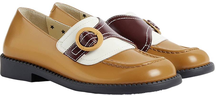 (Youth) Gucci Colorblock Loafer 'Light Brown' 702942-U3D10-2460 Order (Youth) Gucci Colorblock Loafer 'Light Brown' 702942-U3D10-2460