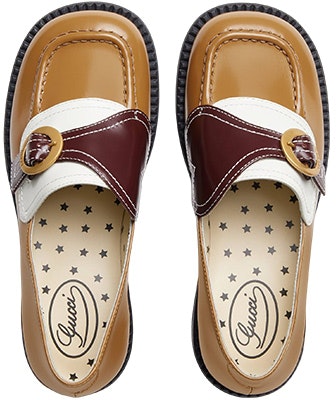 (Youth) Gucci Colorblock Loafer 'Light Brown' 702942-U3D10-2460 Lookbook (Youth) Gucci Colorblock Loafer 'Light Brown' 702942-U3D10-2460