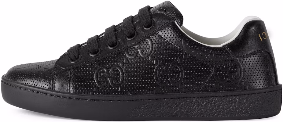 (JR) 古驰 GG Ace 小白鞋 '黑色' 681377-UMT20-1000 Buy (JR) 古驰 GG Ace 小白鞋 '黑色' 681377-UMT20-1000