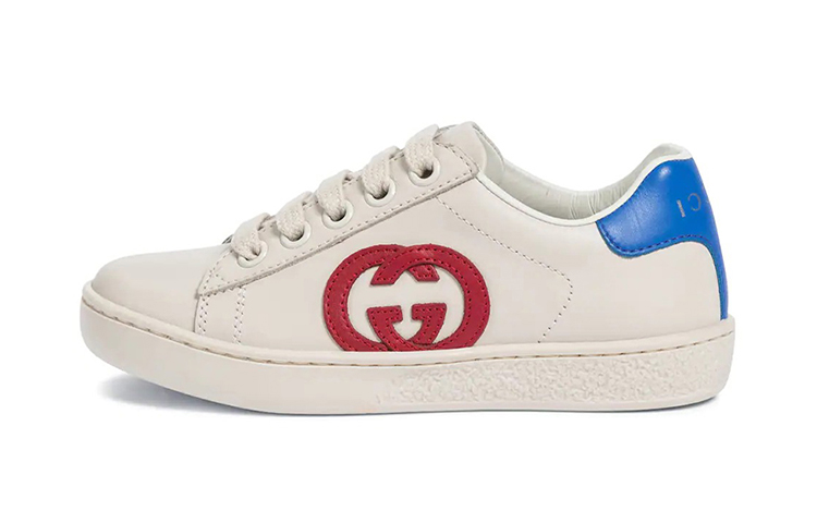 (Youth) Gucci GG Ace Sneakers 'White'