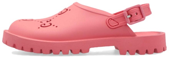 (Youth) Gucci GG Rubber Sandals 'Pink' 702917-JFB00-5817 (Youth) Gucci GG Rubber Sandals 'Pink' 702917-JFB00-5817
