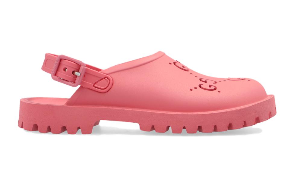 Order (Youth) Gucci GG Rubber Sandals 'Pink' 702917-JFB00-5817