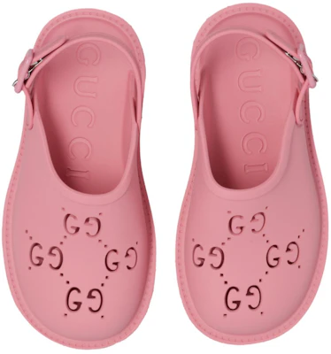(Youth) Gucci GG Rubber Sandals 'Pink' 702917-JFB00-5817 Lookbook (Youth) Gucci GG Rubber Sandals 'Pink' 702917-JFB00-5817