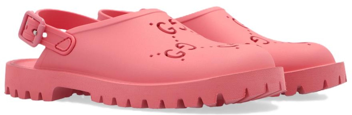 (Youth) Gucci GG Rubber Sandals 'Pink' 702917-JFB00-5817 Shop (Youth) Gucci GG Rubber Sandals 'Pink' 702917-JFB00-5817