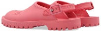 Purchase (JR) Sandal Getah Gucci GG 'Merah Jambu' 702917-JFB00-5817